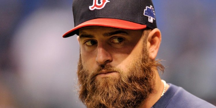 The eight Red Sox beards that