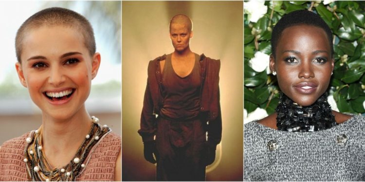 Pictures of women with shaved heads