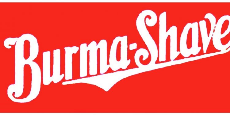 Burma Shave logo