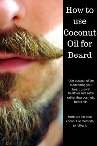 Coconut Oil towards Beard