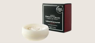 Edwin Jagger All-natural Sandalwood conventional Shaving Soap for males