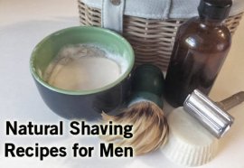 home made natural shaving choices for males