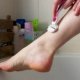 Folliculitis on legs from shaving