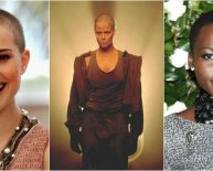 Pictures of women with shaved heads